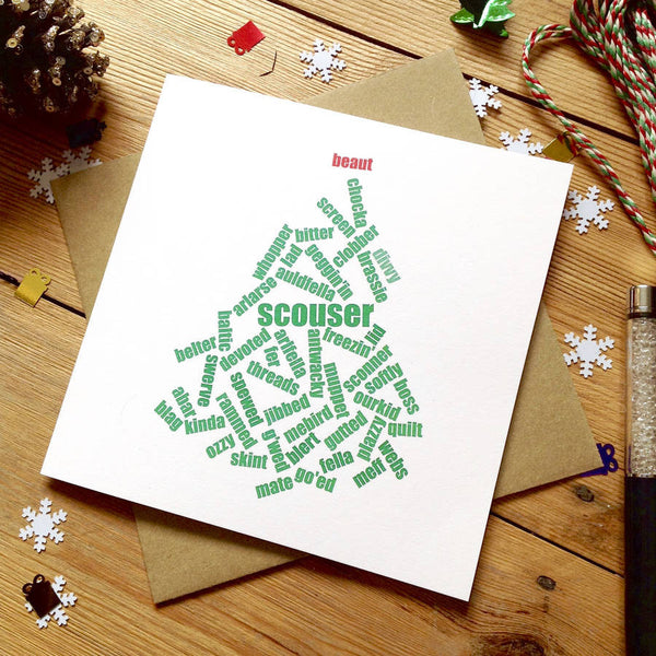 Liverpool ‘Beaut’ Scouse Christmas Card
