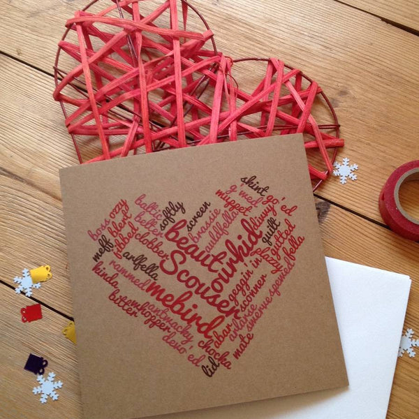 Funny Liverpool Scouse Slang Love Card