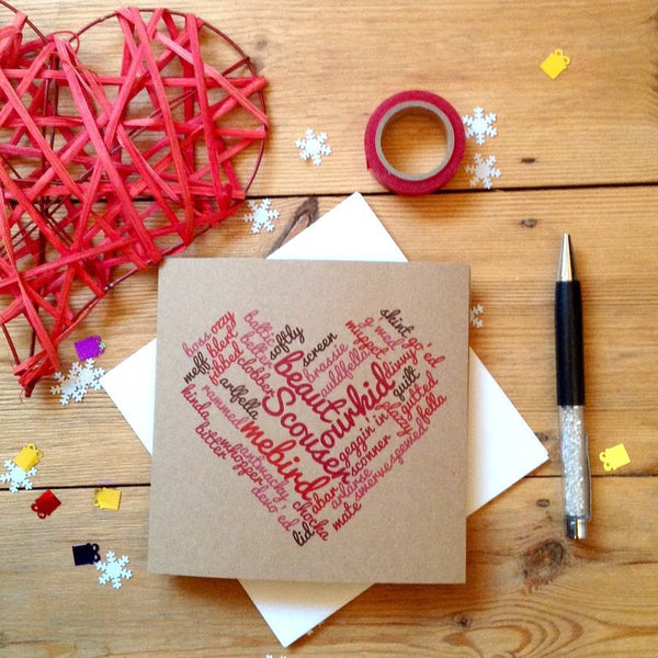 Funny Liverpool Scouse Slang Love Card