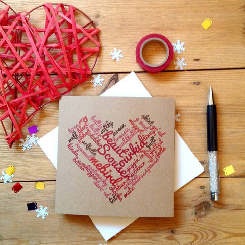 Funny Liverpool Scouse Slang Love Card