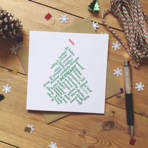 Liverpool ‘Mate’ Scouse Christmas Card