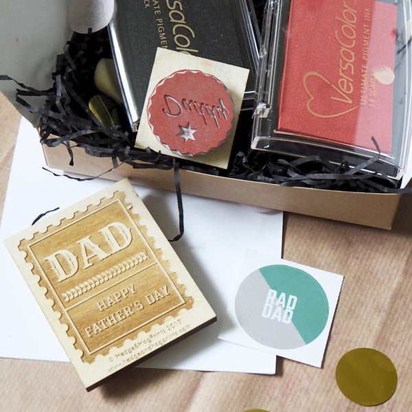'Make your own Father's Day gifts' Block Printing Kit