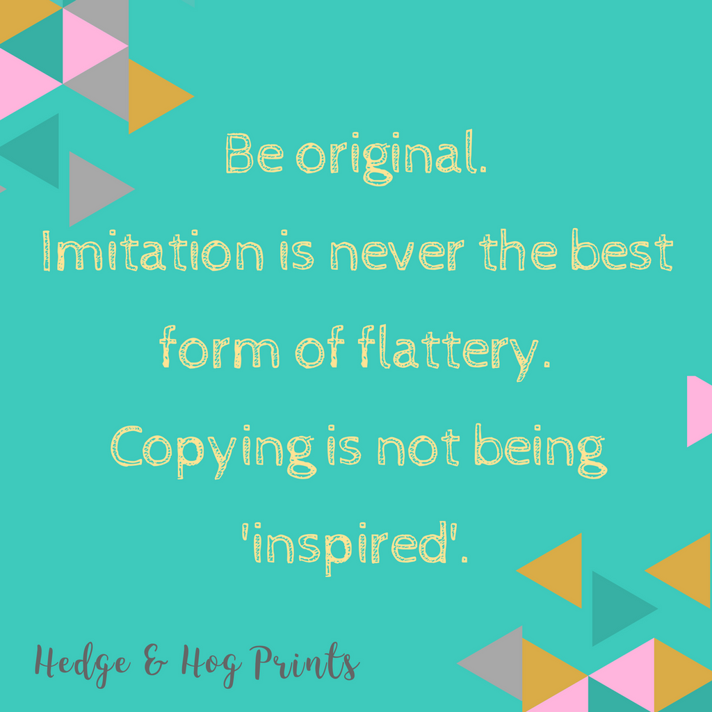 Why imitation is not a form of flattery?