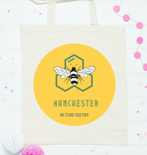 Support Manchester MEN Red Cross Charity Tote bag