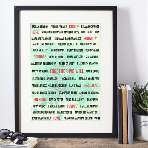 Inspiring Women Print- SPECIAL AUGUST PRICE 20% OFF