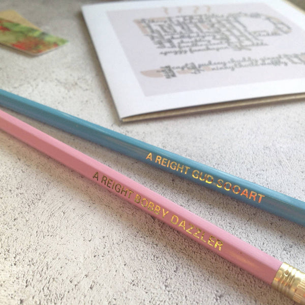 Yorkshire British slang Pencils