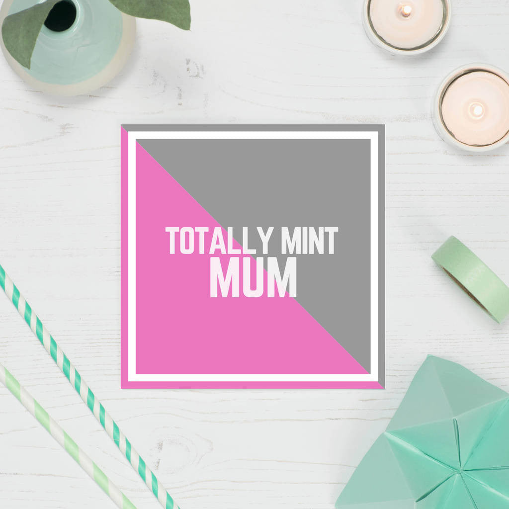 ‘Mint Mum’ Card