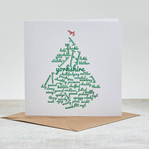 Yorkshire 'Tykes' Christmas Card