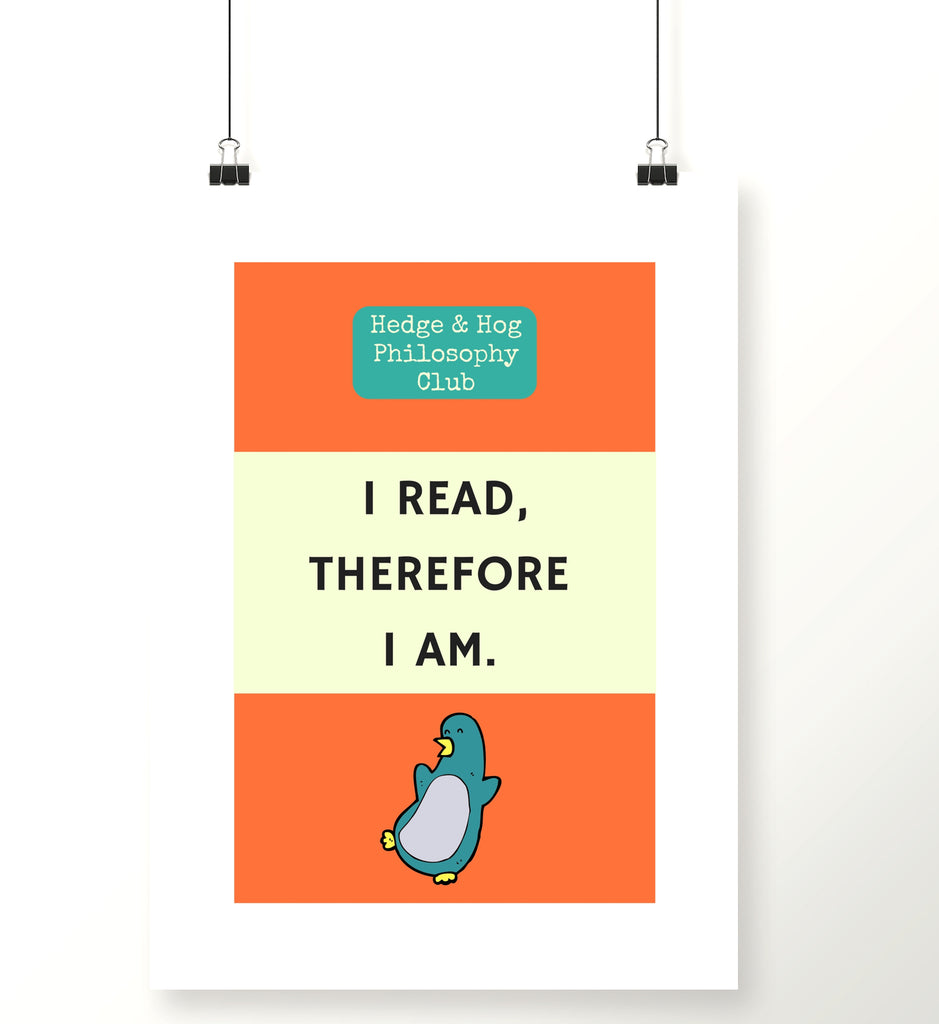 Readers Books Art ScreenPrint