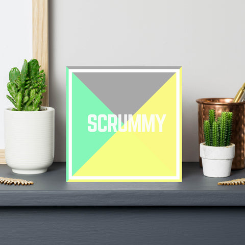 'Scrummy' Birthday Anniversary Card
